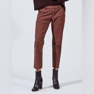 Nili Lotan Rust Brown East Hampton Pants